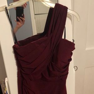 Long bridesmaid dress